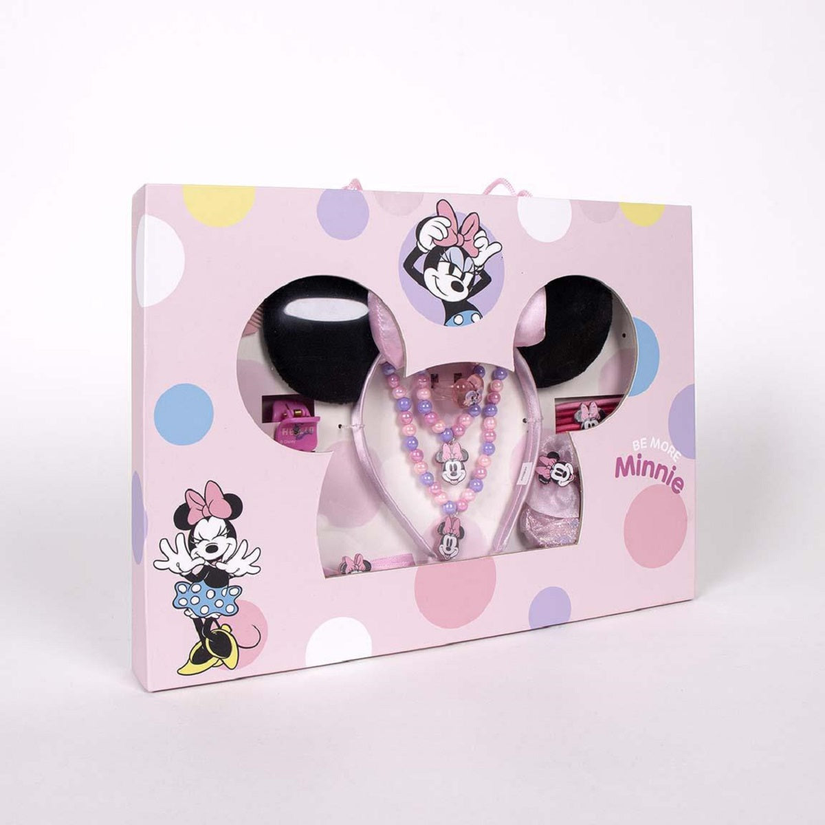 Disney Minnie Mouse Beauty Set für Kinder – Kamm, Haargummi & mehr