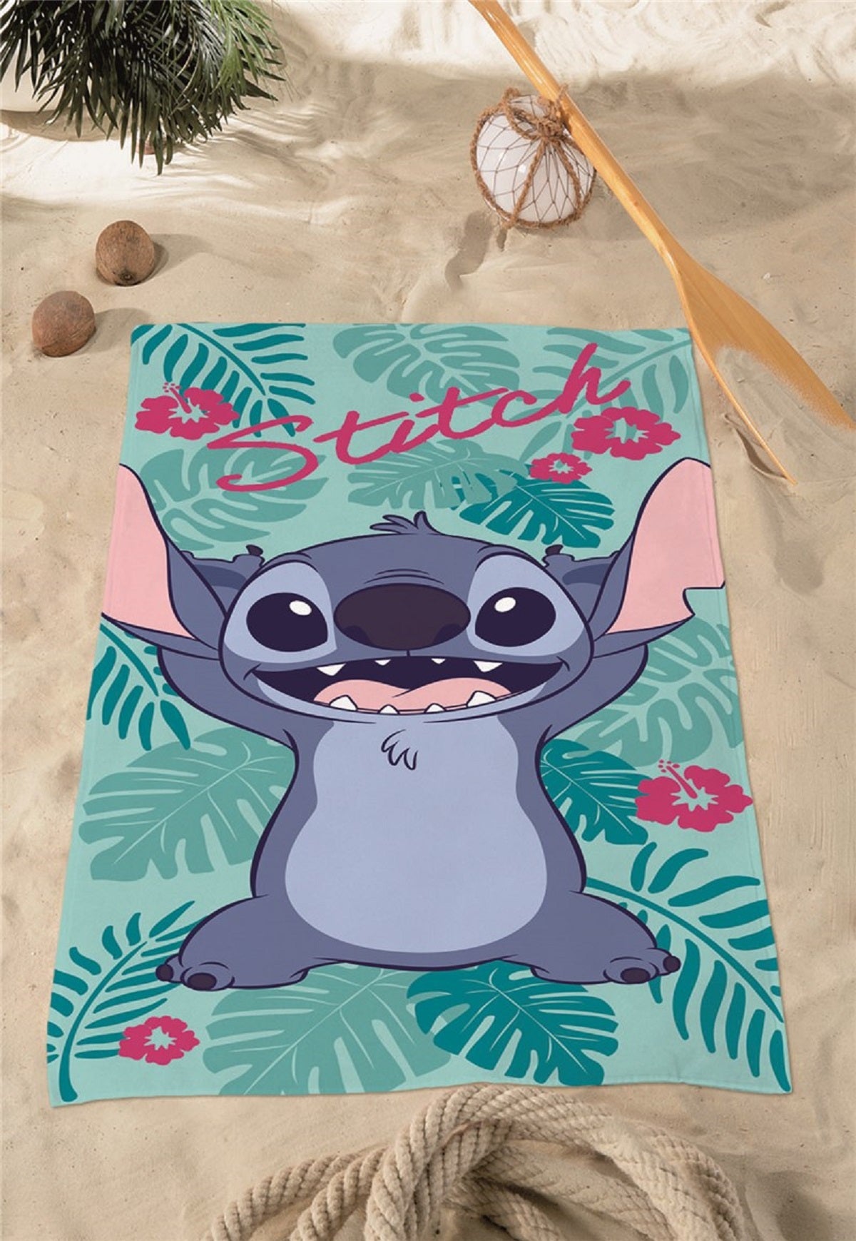 Lilo & Stitch Badehandtuch für Kinder – Kuscheliges Strandtuch 70x140 cm