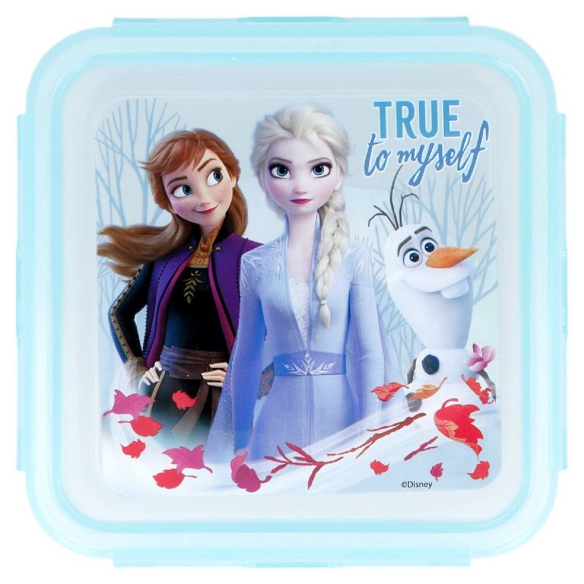 Frozen Brotdose – 500 ml Quadratische Lunchbox für Kinder