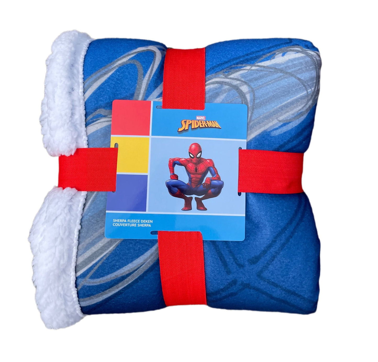 Spiderman Fleecedecke – Superhelden-Sherpa-Qualität, 150 x 100 cm