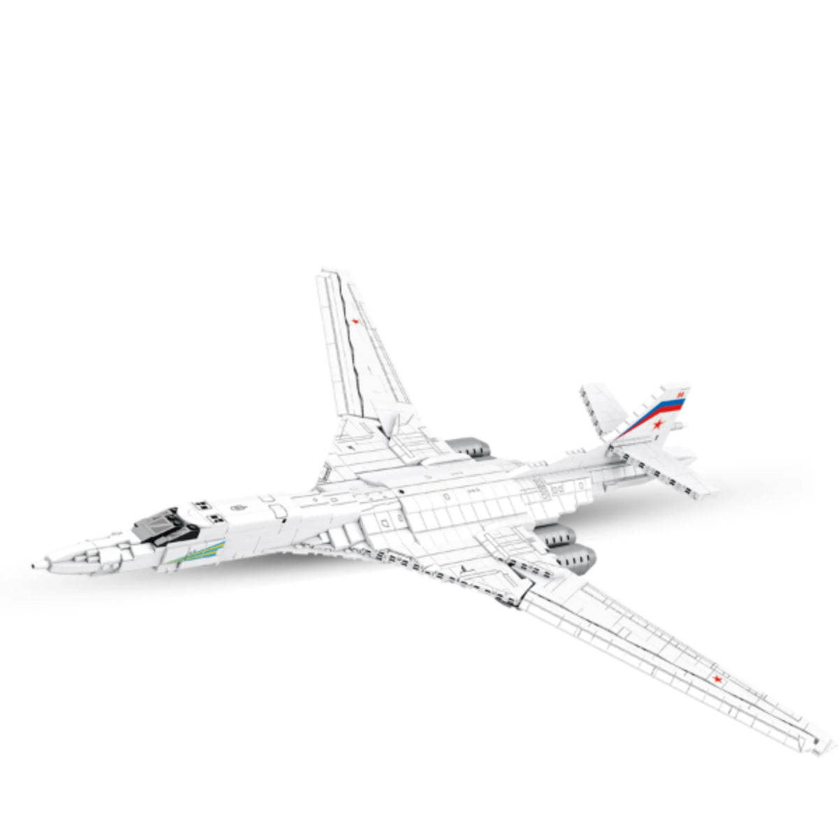Reobrix 33036 Strategischer Bomber Klemmbaustein 1598 Teile ab 14