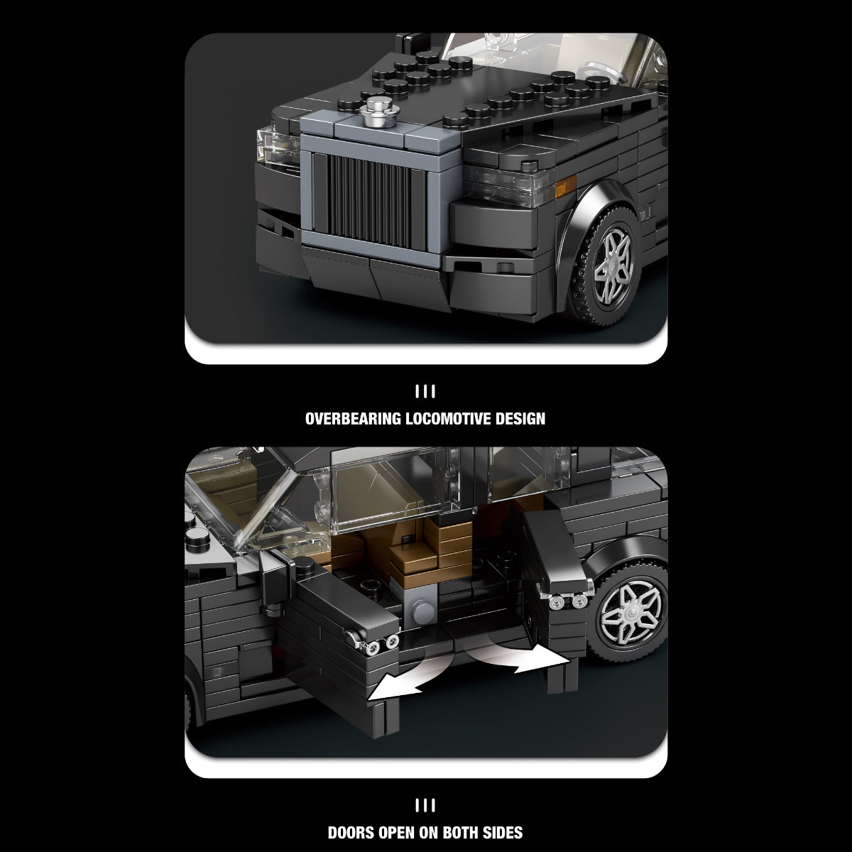 Reobrix 790 Luxus SUV 1:24 Klemmbaustein Auto 480 Teile ab 14