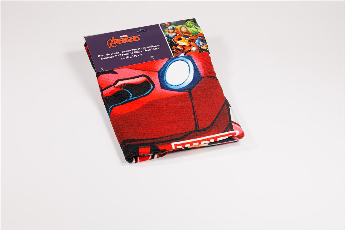Avengers Strandtuch – 140x70 cm, 100% Polyester für Superhelden-Fans