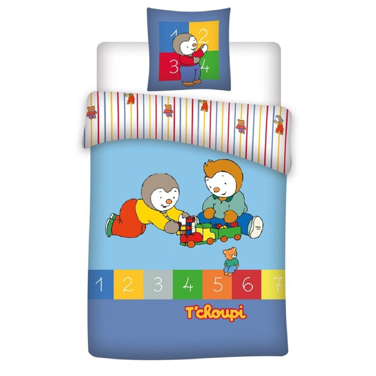 GOTS-zertifizierter Bettwäsche Set aus BIO-Baumwolle 140x200 cm Atmungsaktiv und weich