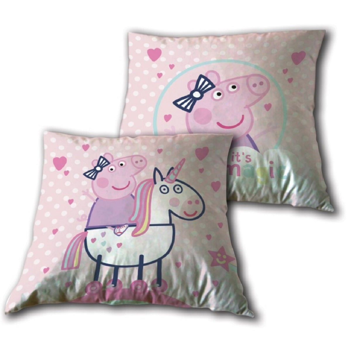 Peppa Pig Dekokissen – Perfektes Couchkissen für Kinder & Erwachsene (1 Stück)