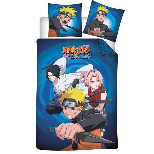Naruto Bettwäsche aus 100% Baumwolle Weich, langlebig & hautfreundlich