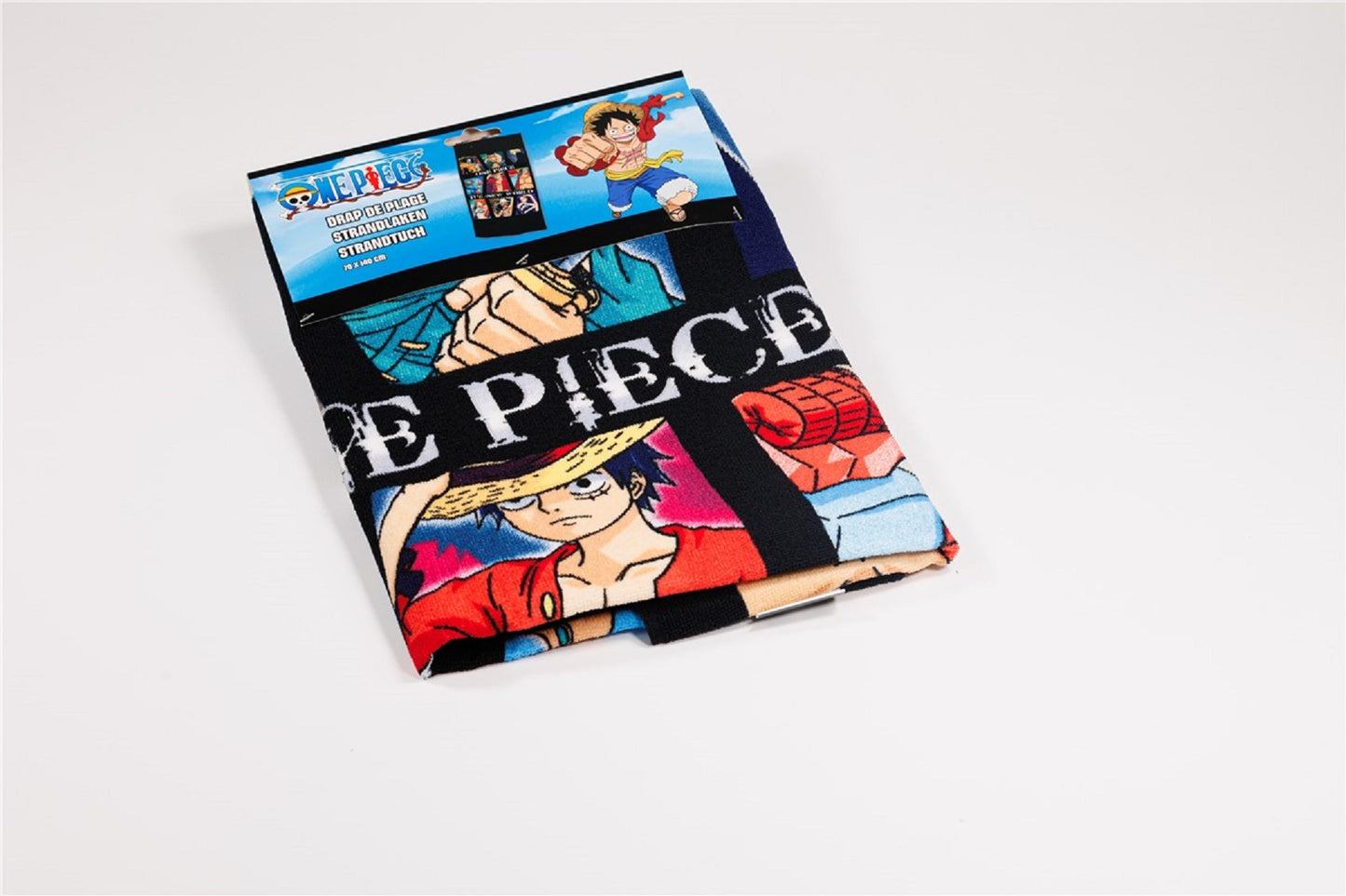One Piece Strandtuch 140x70 cm Weiches & saugfähiges Badehandtuch für Fans