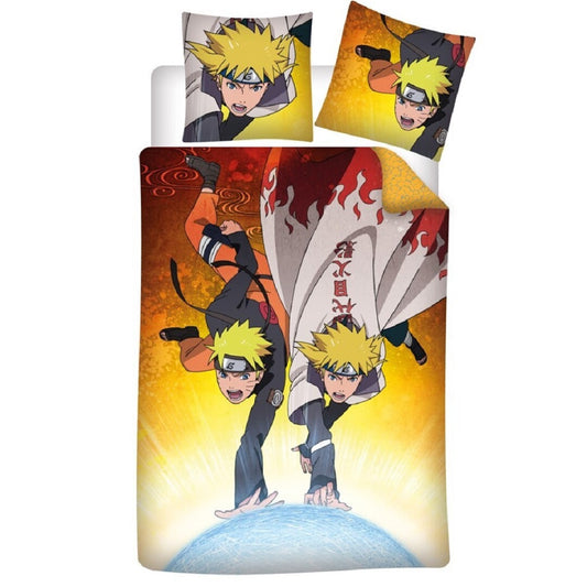 Naruto Bettwäsche-Set 140x200 cm – 100% Polyester für Fans von Naruto