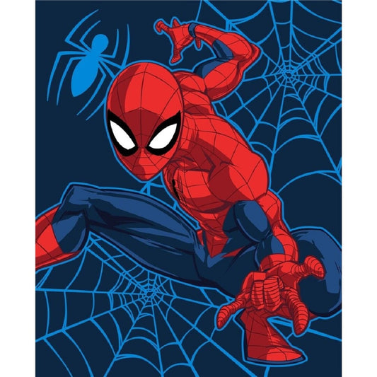 Spiderman Wohndecke – Weiches & leichtes Decke für Bett & Sofa (130x160 cm)