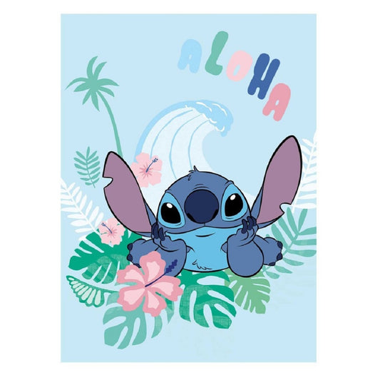 Lilo & Stitch Wohndecke 110x150 cm – Flauschige Decke