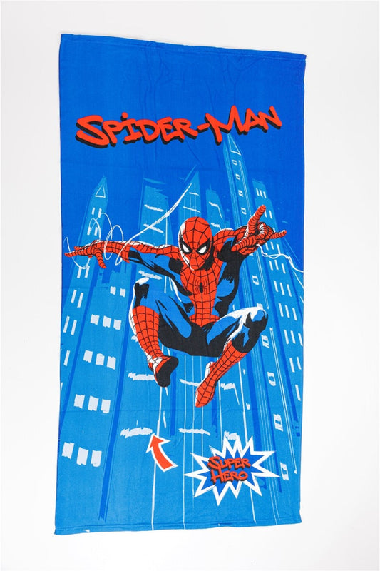 Spiderman Strandhandtuch 70x140 cm – Weiches & langlebiges Badetuch