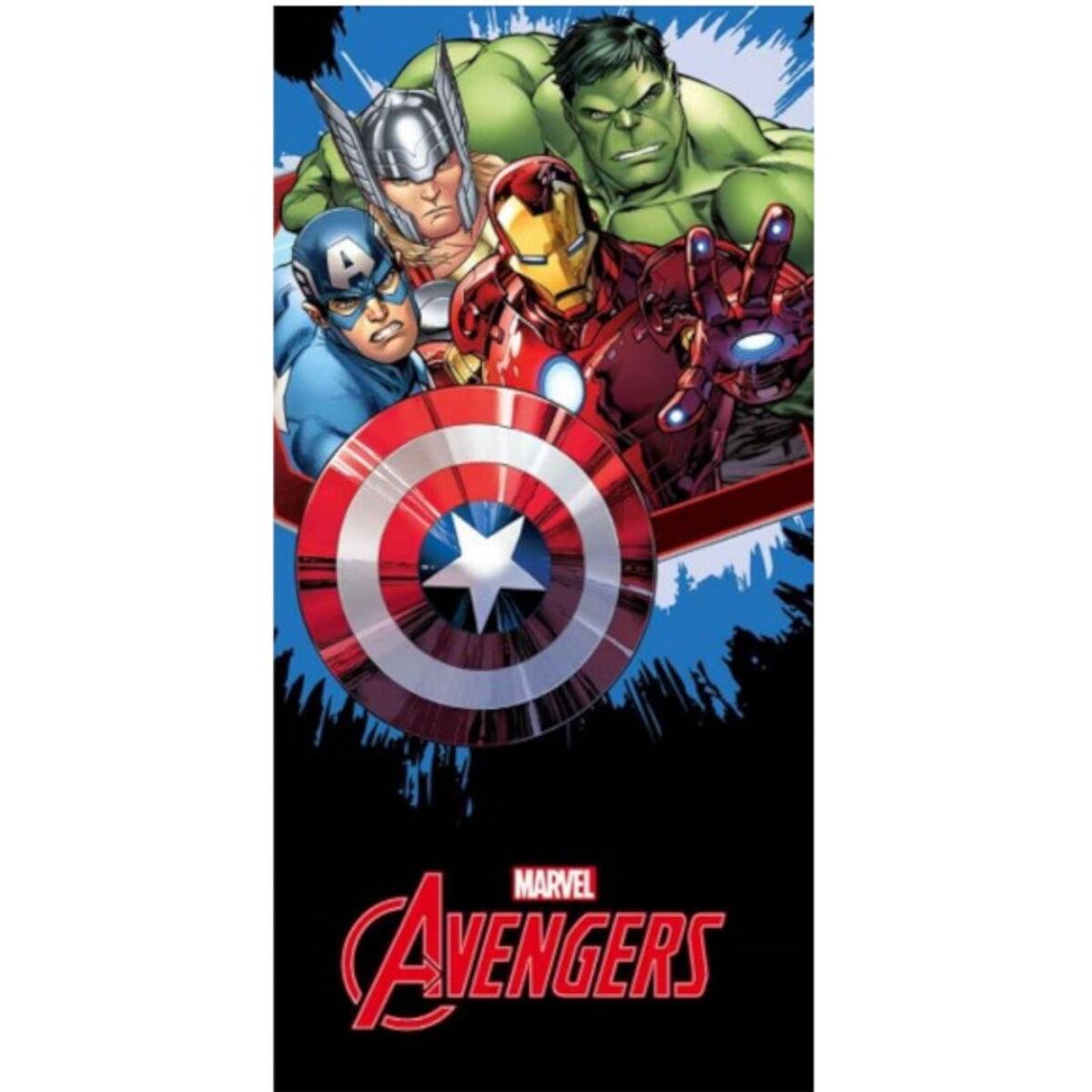 Marvel Badehandtuch aus 100% Baumwolle Strandtuch 70x140 cm