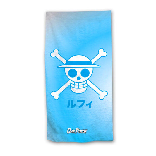 One Piece Strandtuch 140x70 cm Weiches & saugfähiges Badehandtuch für Fans