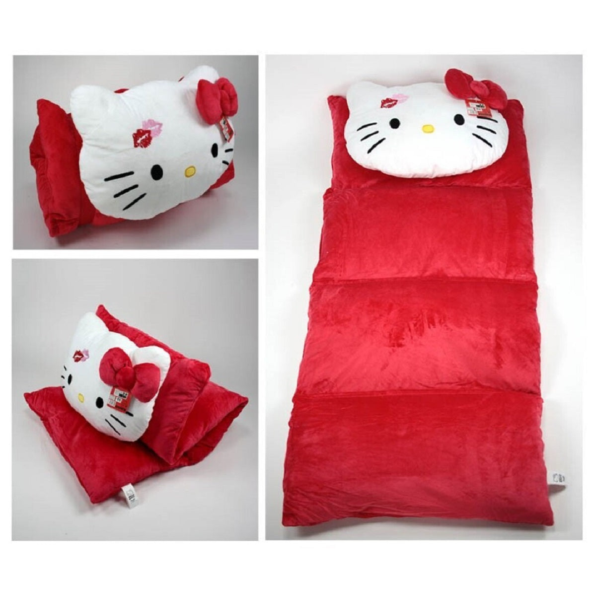 Hello Kitty 3D Schlafmatte mit Kissen – Kuschelige Schlafmatte für Kinder