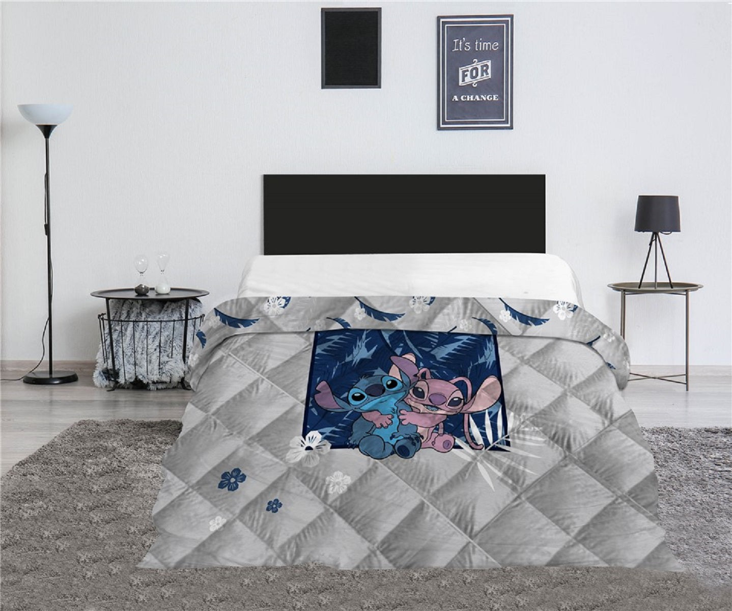 Lilo & Stitch Decke – 240x220 cm, 100% Polyester, 250g Füllung für kuschelige Nächte