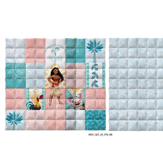 Vaiana Decke 140x200 cm, 100% Polyester Bett-Decke für Kinderzimmer