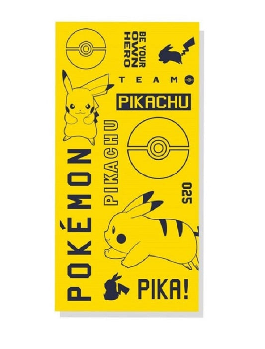 Pokemon Strandtuch 140x70 cm Weiches Badetuch aus Baumwolle