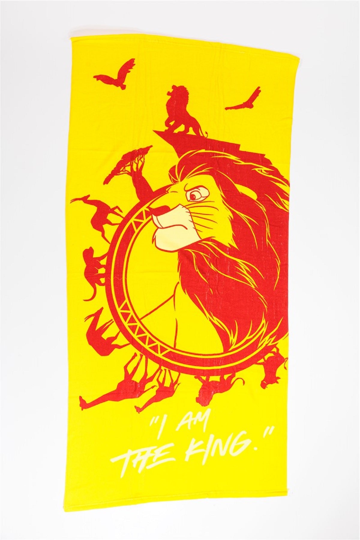 Lion King Strandtuch – 70x140 cm, 100% Polyester für den perfekten Strandtag