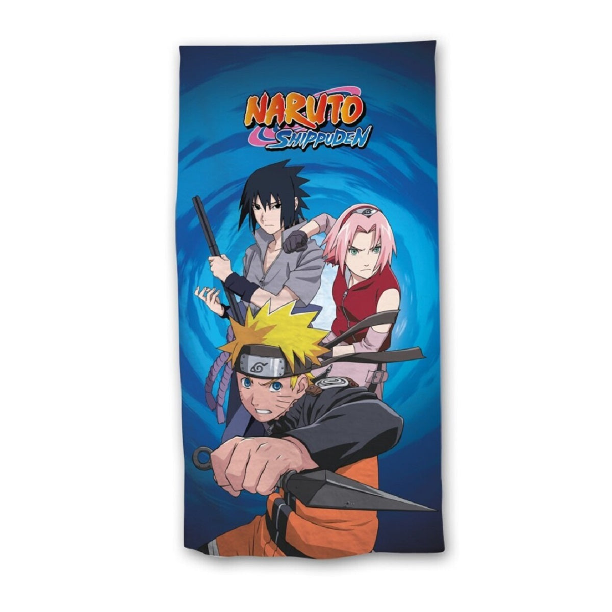 Naruto Strandtuch – 70x140 cm, 100% Polyester für den perfekten Strandtag