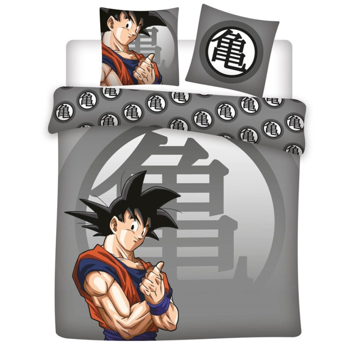 Dragon Ball Z Bettbezug Set Polycotton 240x220 cm + 2 Kissen 65x65 cm