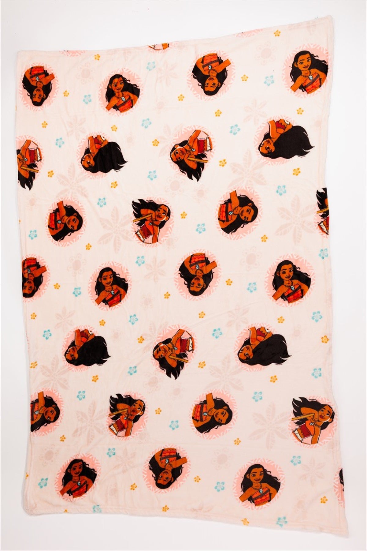 Disney Moana Decke – Weiches & leichtes Flanell für Bett & Sofa (110x150 cm)