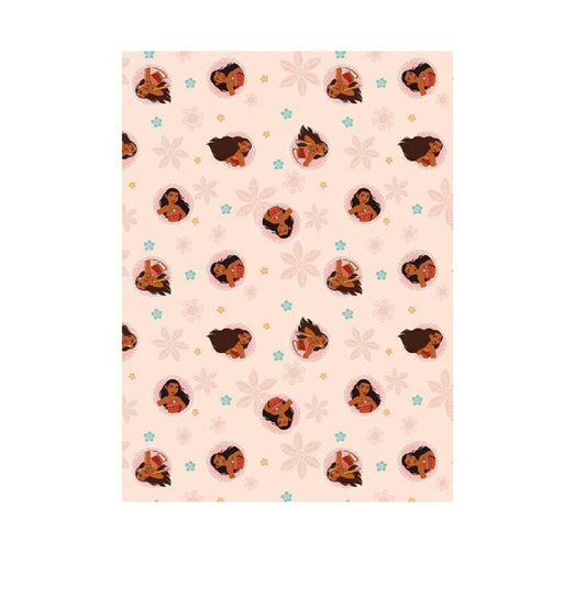 Disney Moana Decke – Weiches & leichtes Flanell für Bett & Sofa (110x150 cm)