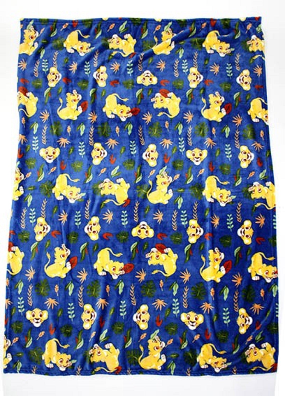 Disney Lion King Flanell Decke 110x150 cm – Weiche Kuscheldecke für Kinder & Fans