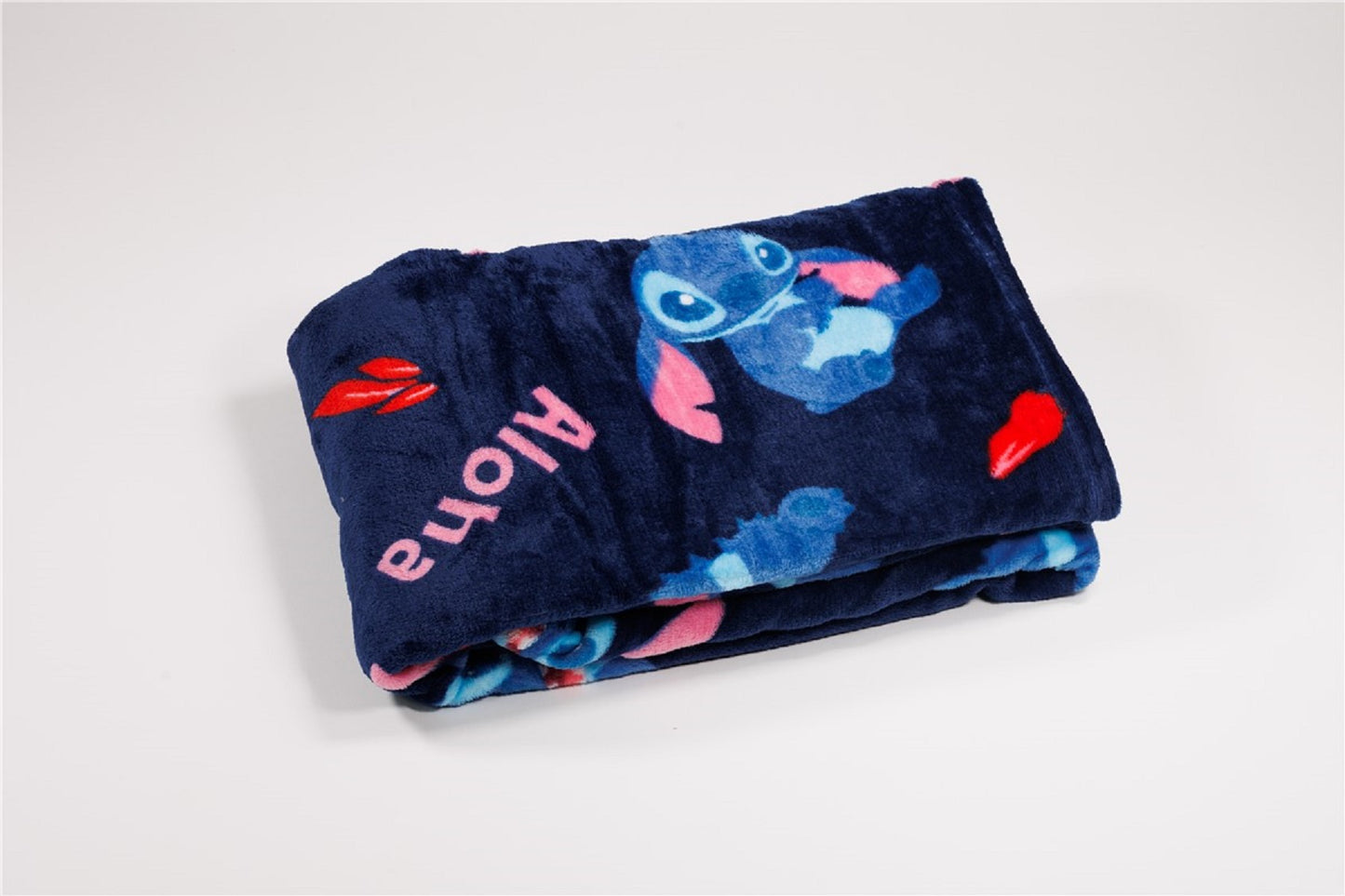 Lilo & Stitch Wohndecke Set 110x150 cm – Flauschige Decke