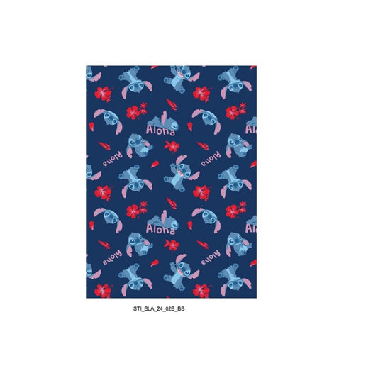 Lilo & Stitch Wohndecke Set 110x150 cm – Flauschige Decke