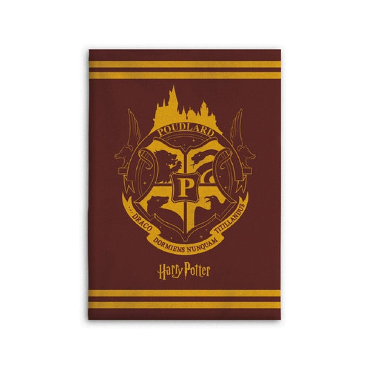 Harry Potter Decke – Wohndecke 130x160 cm für Kinderzimmer und mehr