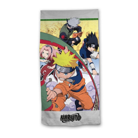 Naruto Strandtuch 170x90 cm, 100% Polyester für den perfekten Strandtag