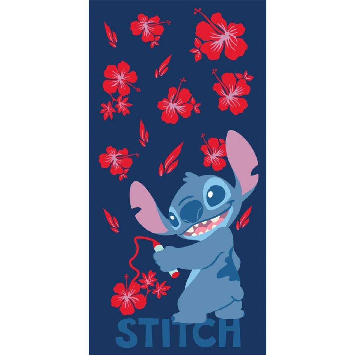 Lilo & Stitch Strandtuch 170x90 cm Weiches & saugfähiges Badehandtuch für Fans