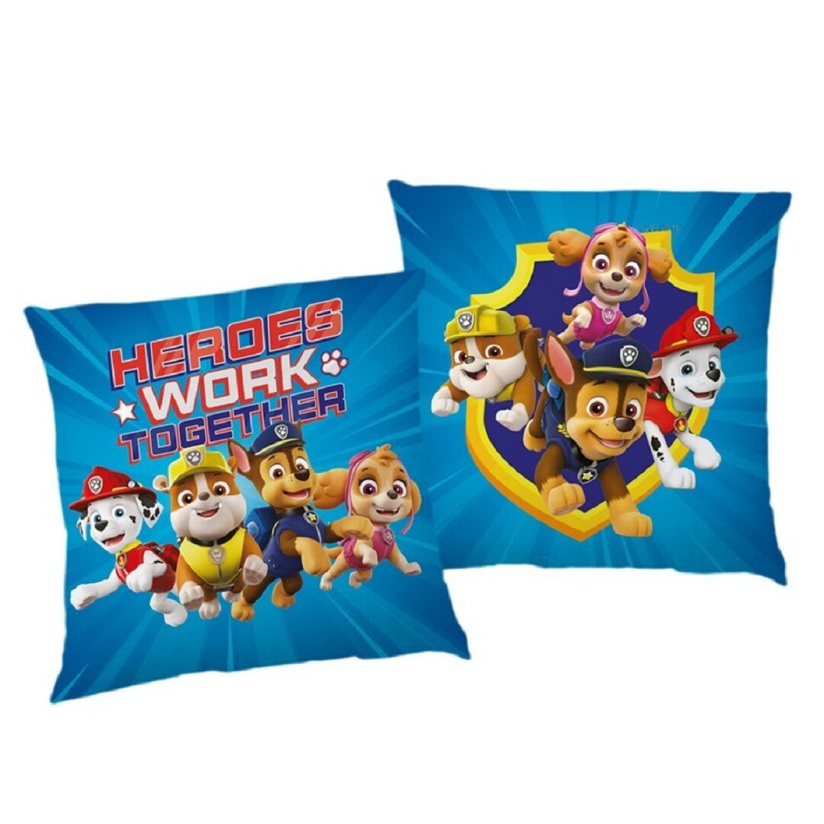 Paw Patrol Dekokissen aus Baumwolle – Perfektes Couchkissen für Kinder & Erwachsene (1 Stück)