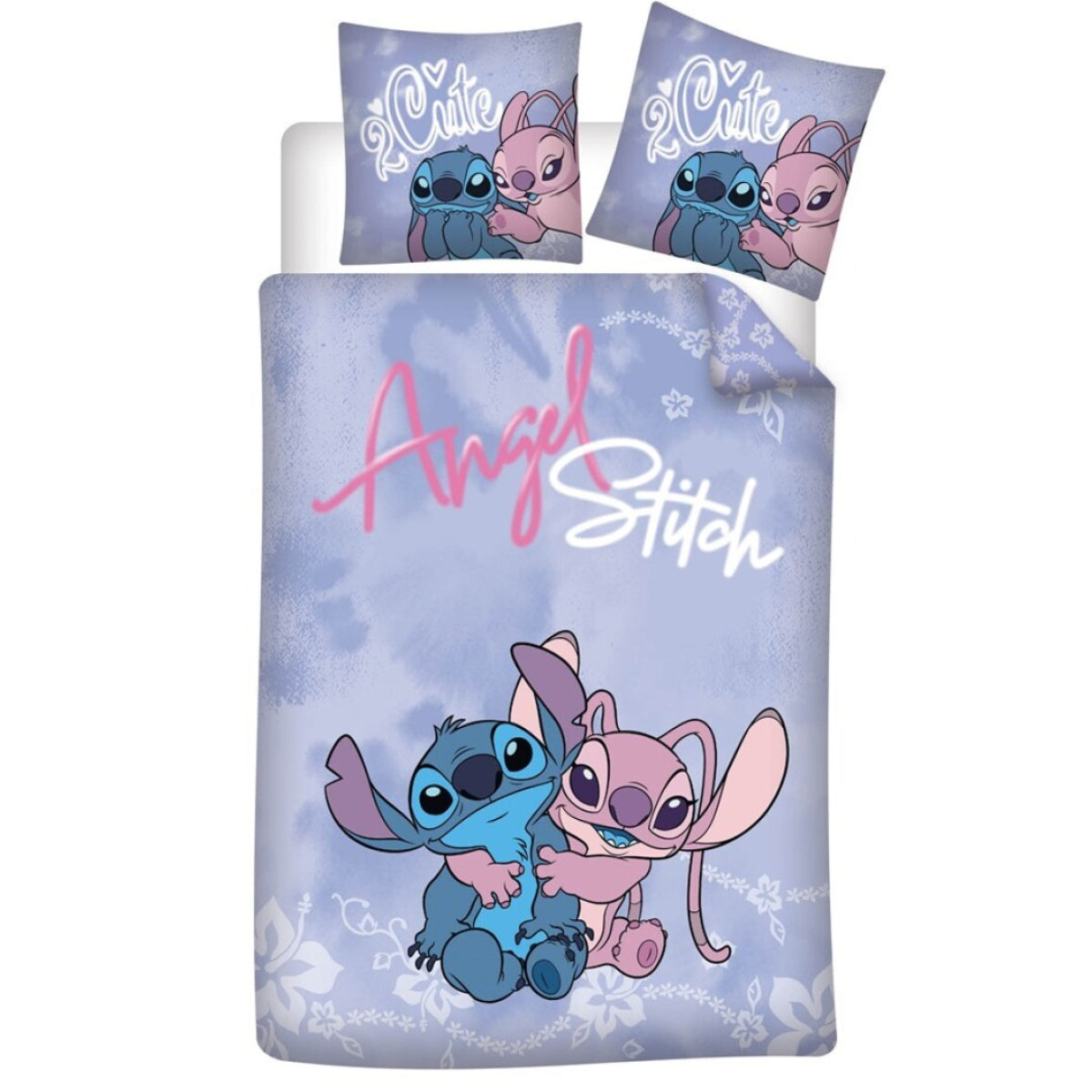 Disney Stitch Bettwäsche Kinder Deckenbezug Kissenbezug Schlafzimmerset 140x200 65x65 cm