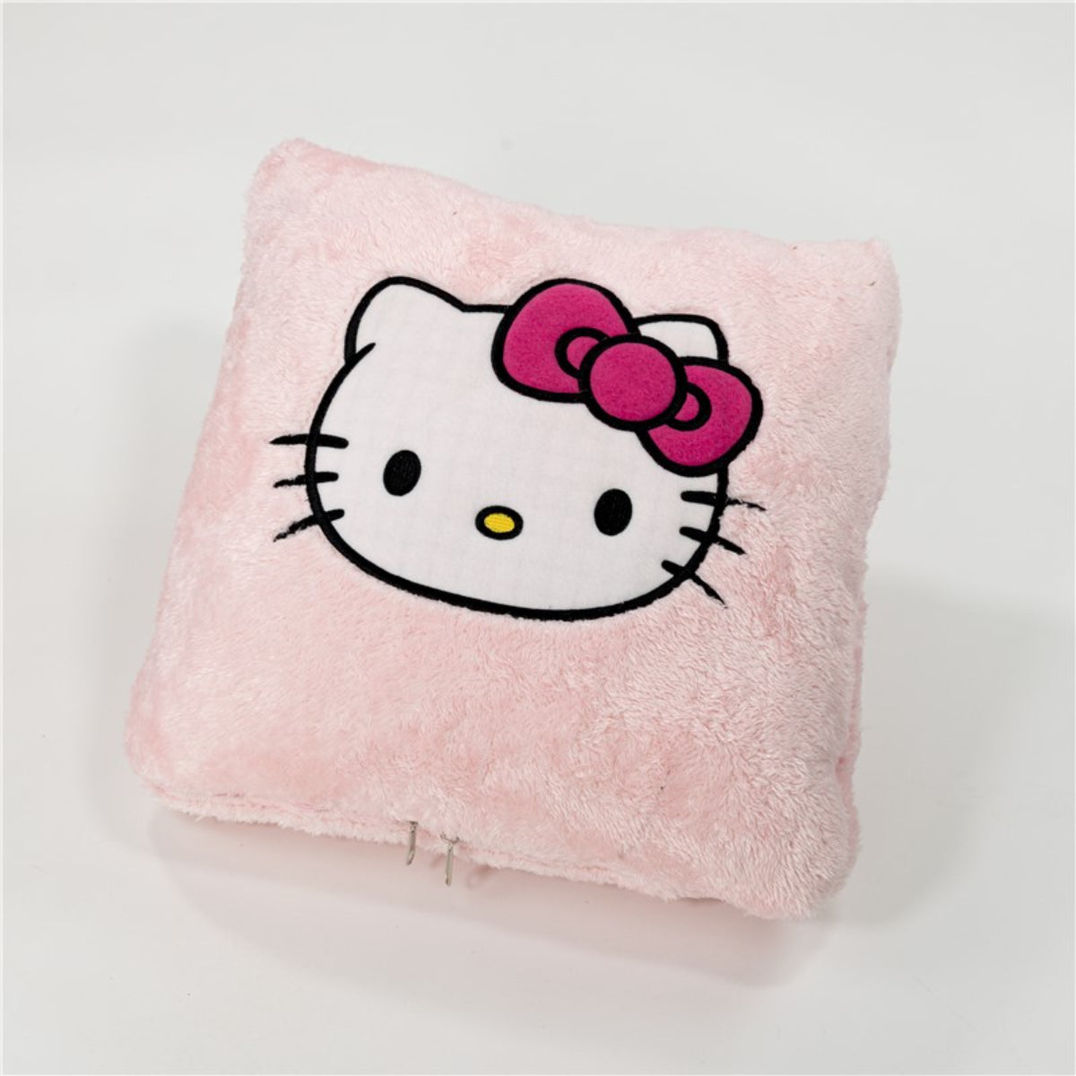 Sanrio Hello Kitty Kissen Kuscheldecke 40x40 / 100x150 cm weich & warm