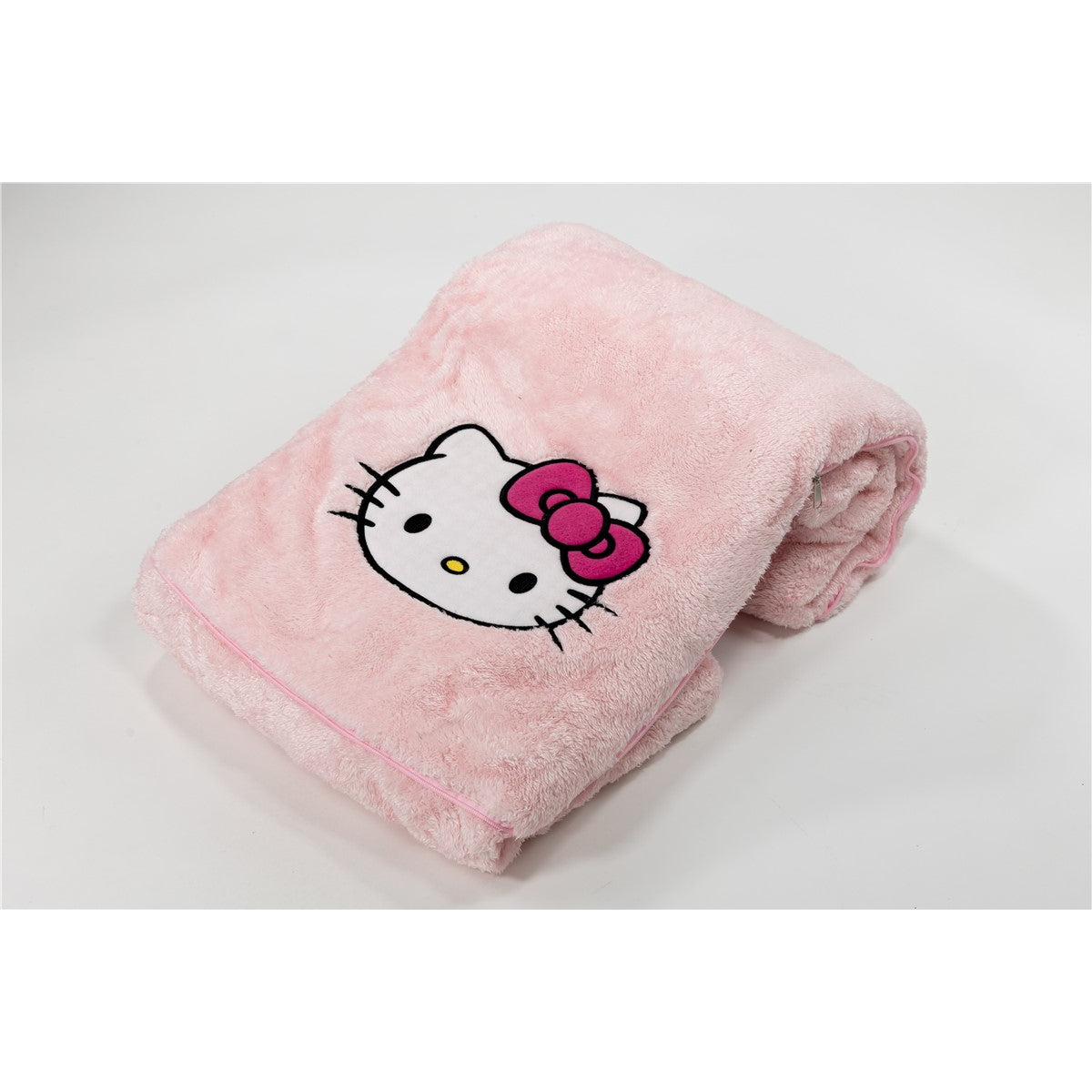 Sanrio Hello Kitty Kissen Kuscheldecke 40x40 / 100x150 cm weich & warm