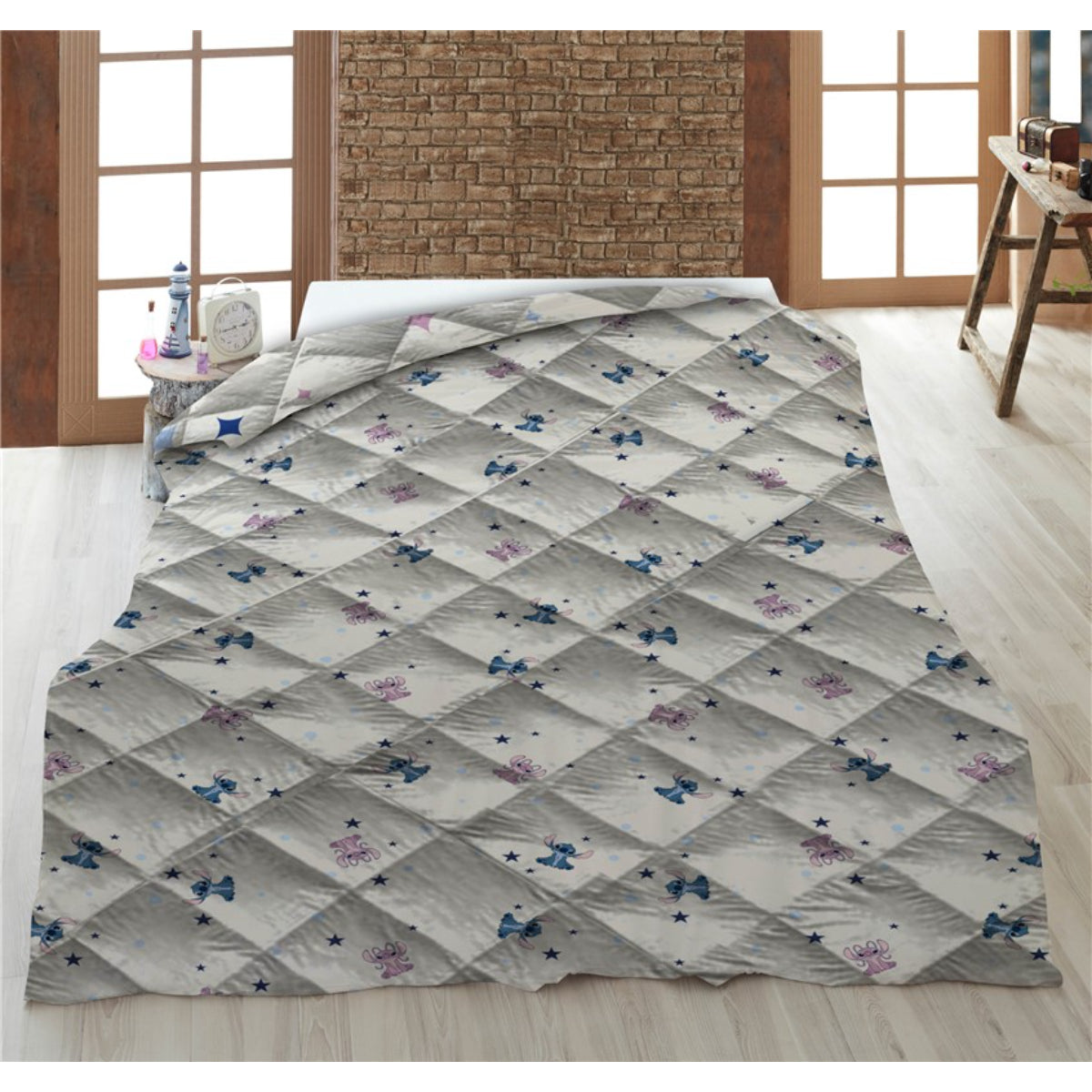 Disney Lilo & Stitch Bettdecke 140 × 200 cm für Einzelbett