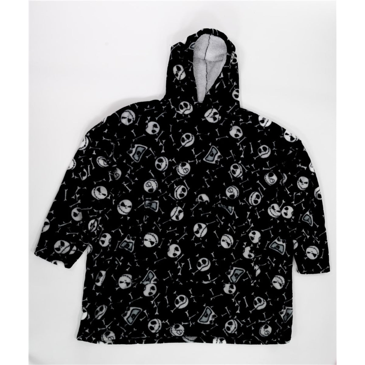 Disney Jack Skellington Poncho Sweat Hoodie Decke Weihnachten für Erwachsene