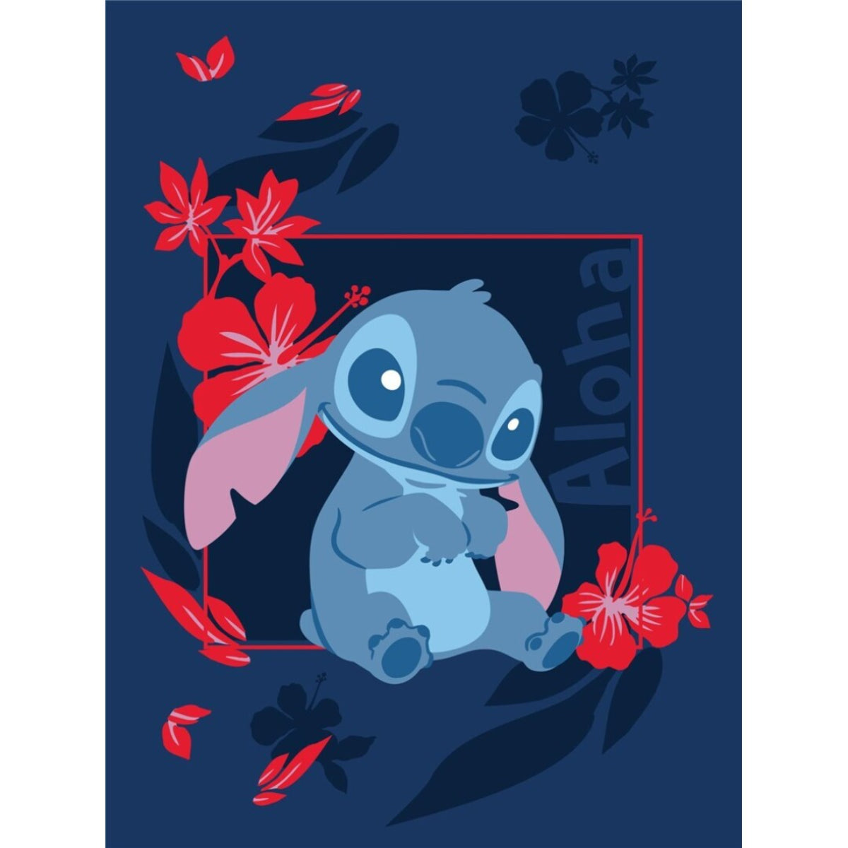 Disney Stitch Flanel Blanket 110×150 cm weiche Wohndecke
