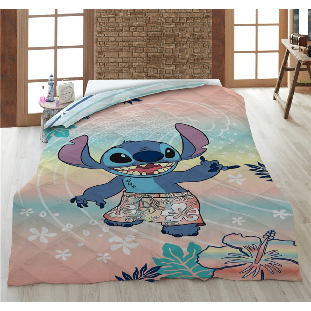 Lilo & Stitch Bettbezug 140x200 cm 100 % Polyester