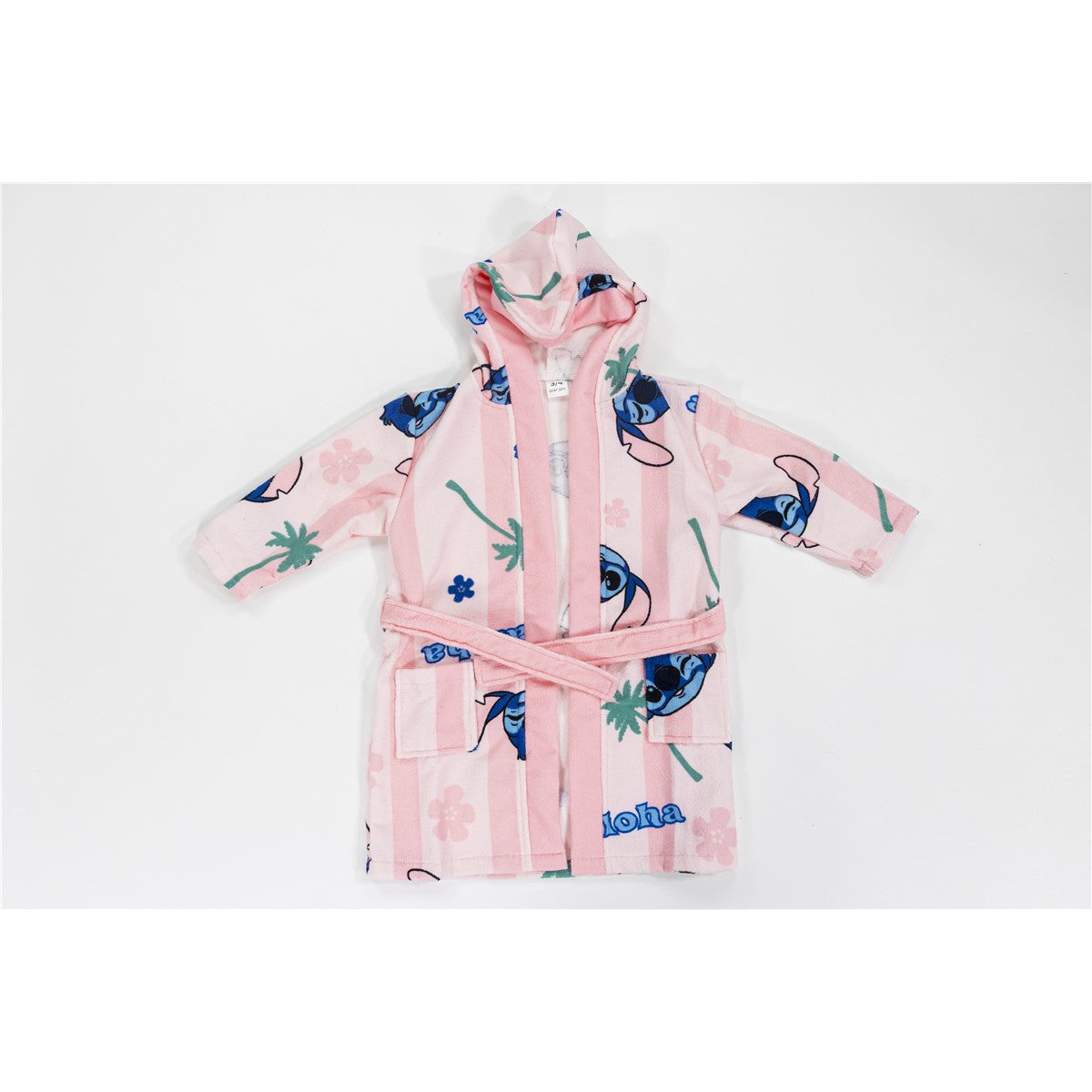 Disney Lilo & Stitch Bade Set für Kinder Bademantel Handtuch und Waschhandschuh