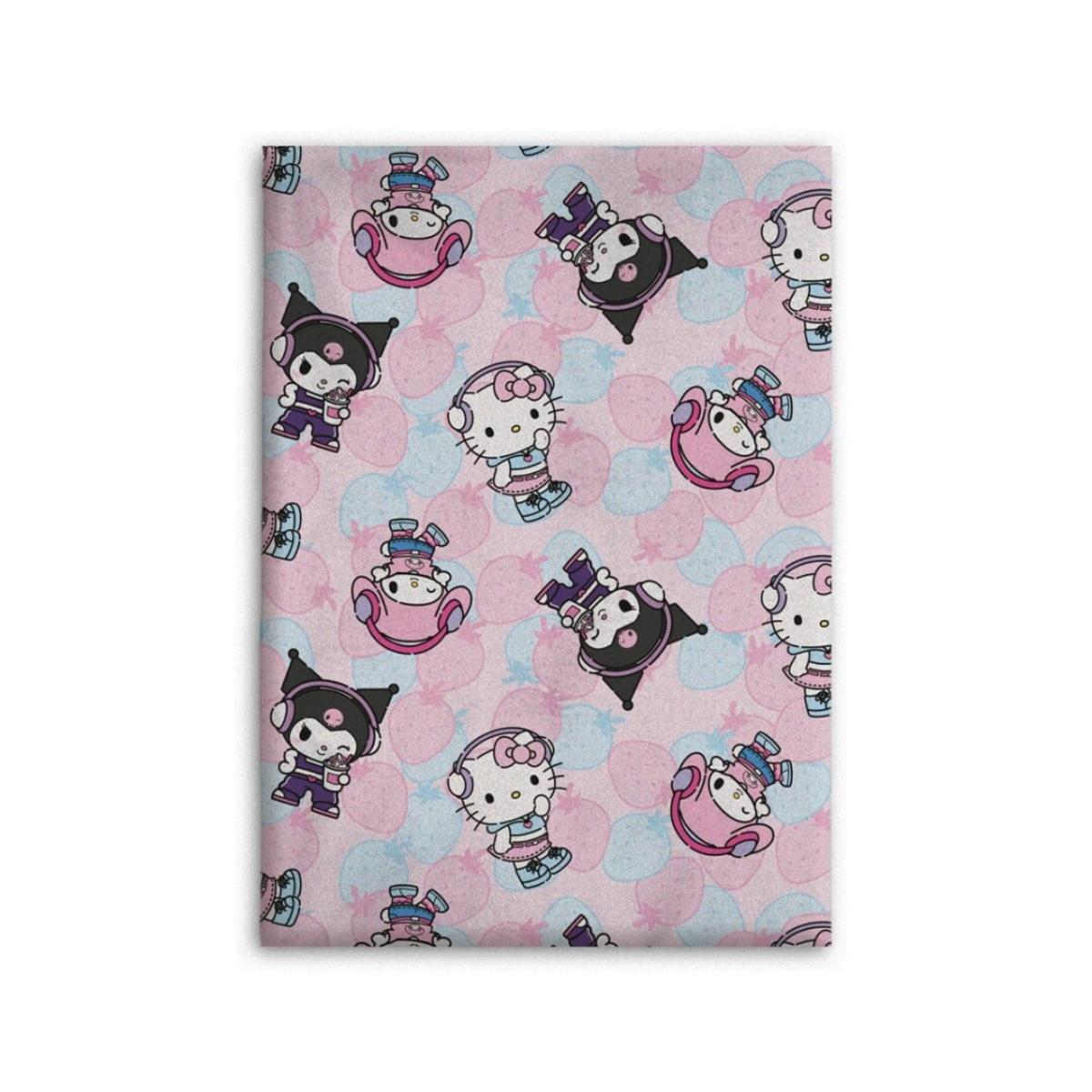 Hello Kitty Warm Decke 110 × 150 cm Wohndecke Flanell für Alltag und Entspannung