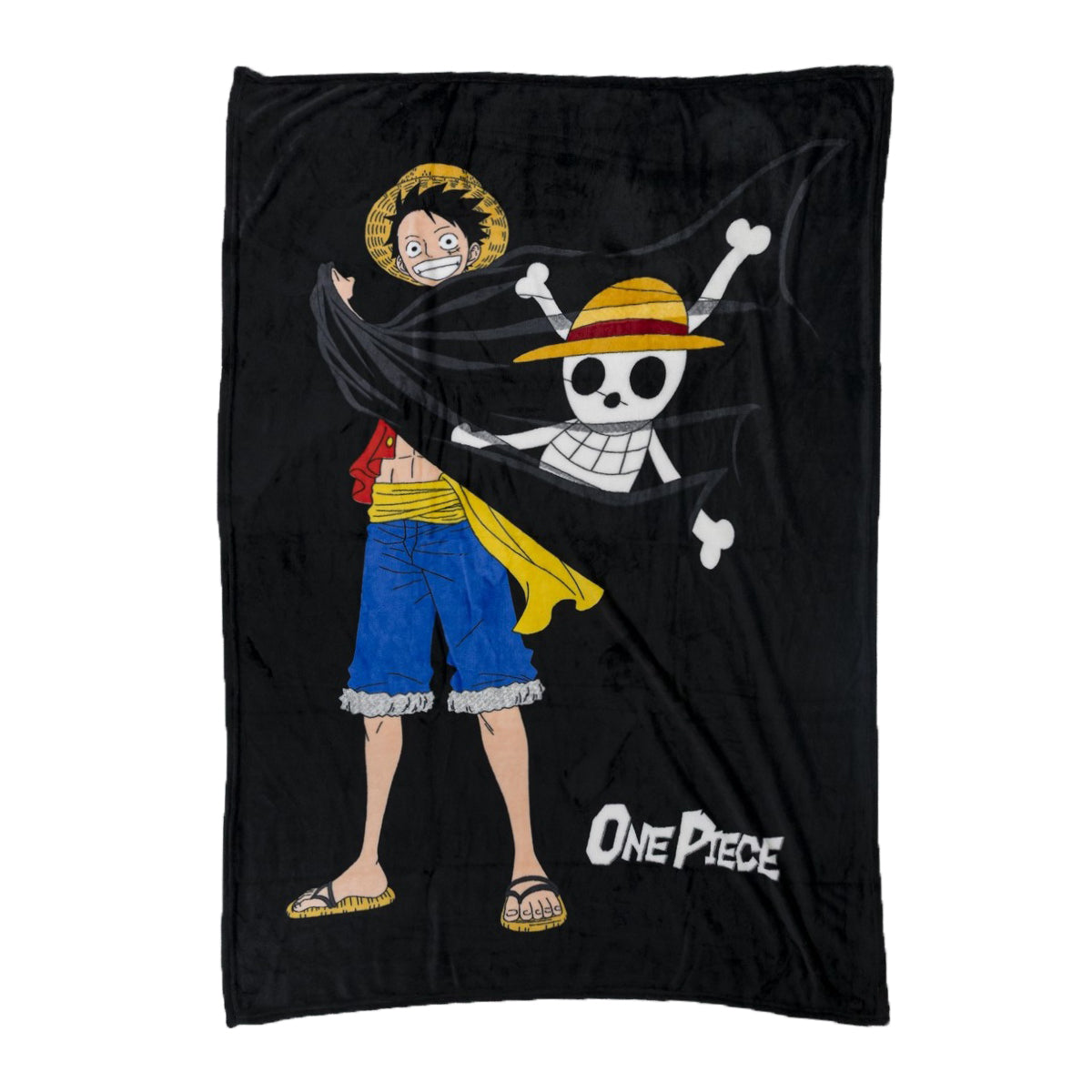 One Piece 110 × 150 cm Wohndecke Flanell für Alltag und Entspannung