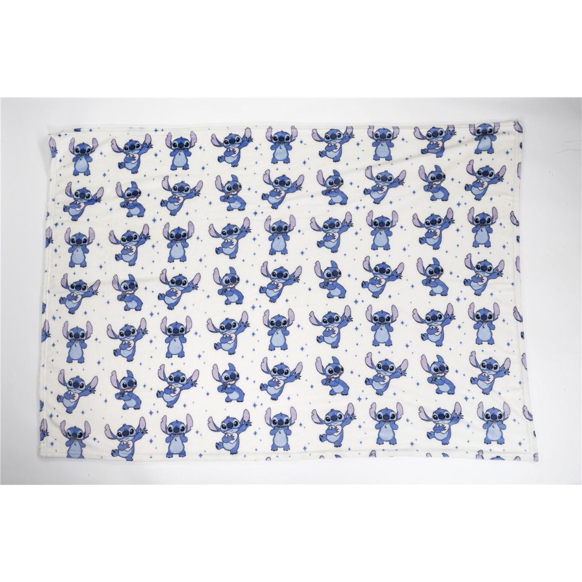 Disney Lilo & Stitch Sherpa Decke Wohndecke 110 × 150 cm extra weich