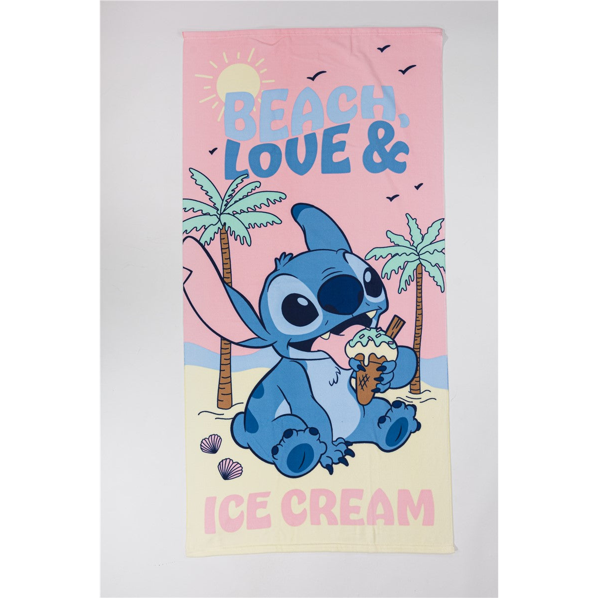 Disney Lilo & Stitch Strandtuch 70 × 140 cm leicht und schnelltrocknend