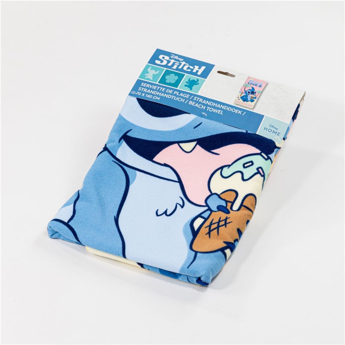 Disney Lilo & Stitch Strandtuch 70 × 140 cm leicht und schnelltrocknend