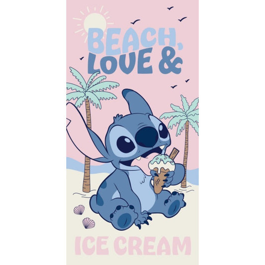 Disney Lilo & Stitch Strandtuch 70 × 140 cm leicht und schnelltrocknend