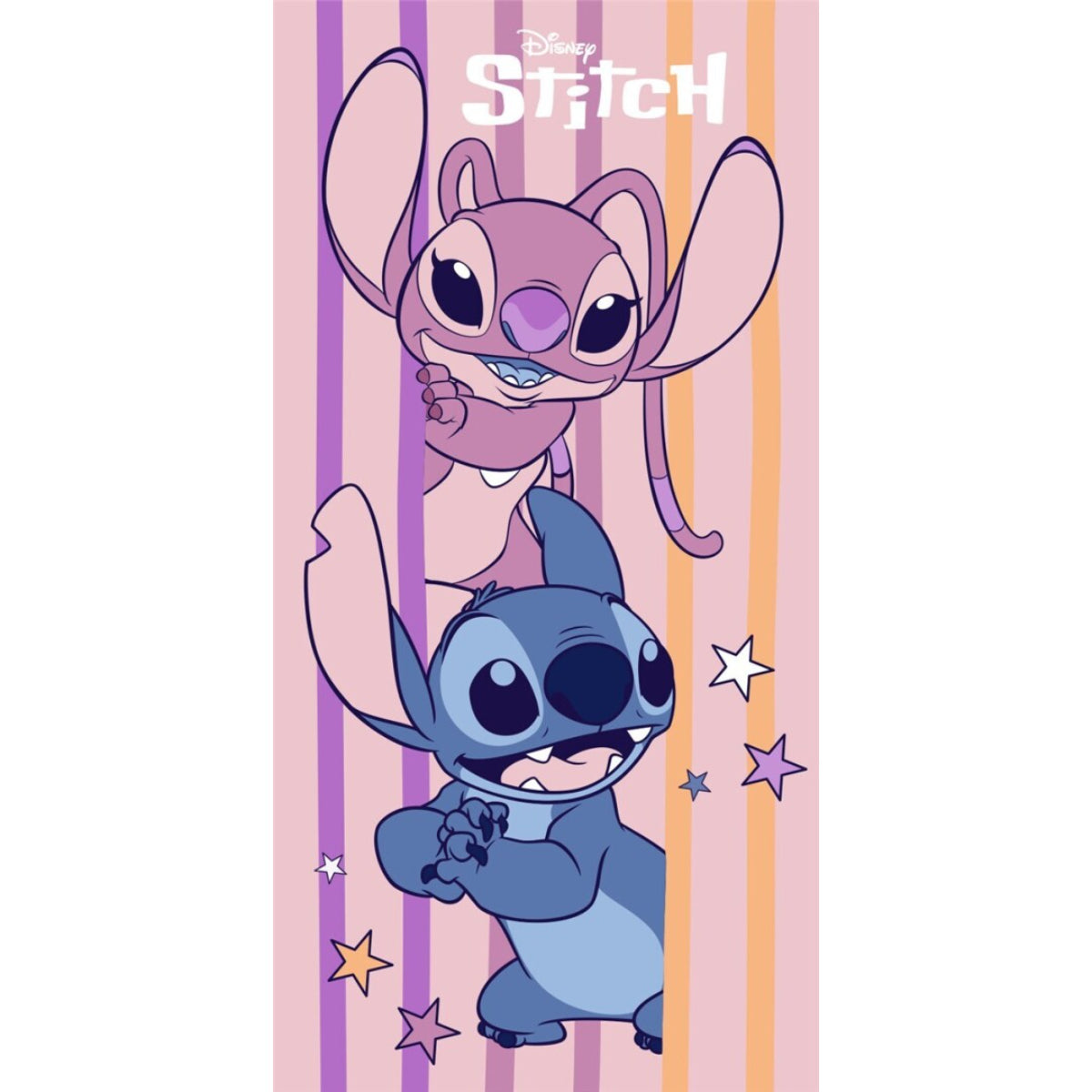 Disney Lilo & Stitch Strandtuch 70 × 140 cm leicht und schnelltrocknend