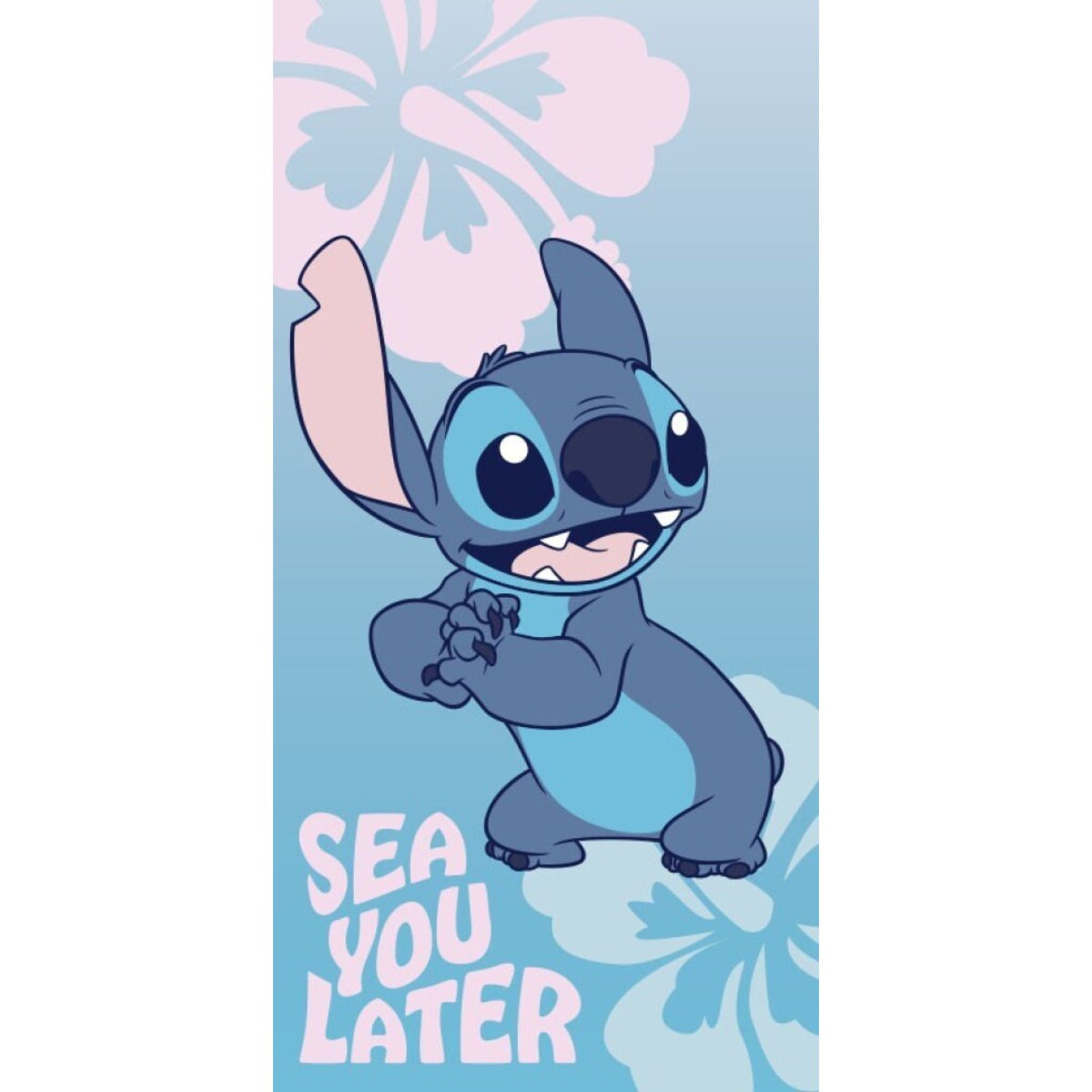 Disney Lilo & Stitch Strandtuch 70 × 140 cm leicht und schnelltrocknend