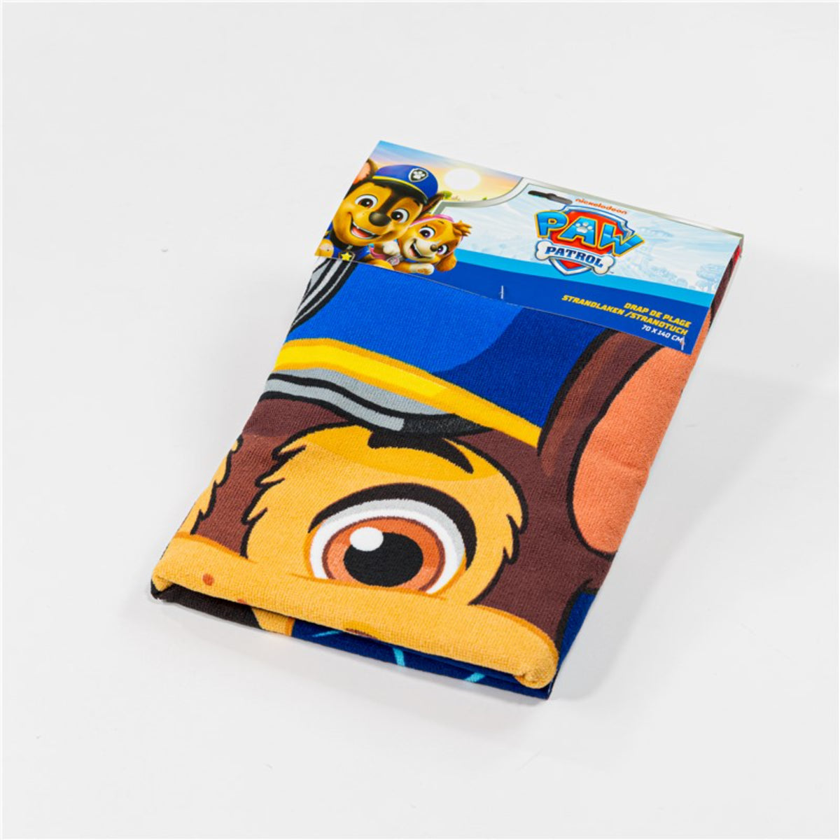 Paw Patrol Strandtuch 70 × 140 cm leicht und schnelltrocknend